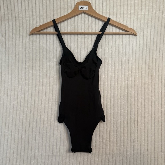 SKIMS Other - Skims Everyday Sculpt Thong Bodysuit in Onyx Black Size Small NWOT